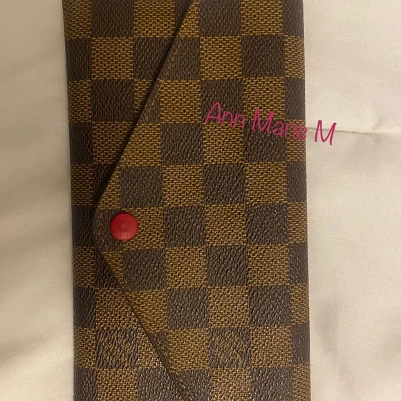 Louis Vuitton, Damier ebene wallet. - Picture 4 of 5